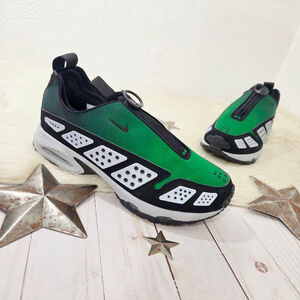 Nike Air Max Sunder Sneakers Pine Green Seaweed Black zip up women's Size 7 NWOB